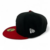 Chicago White Sox Black and Scarlet "Paint the Town Red" Gray UV New Era 59FIFTY Fitted Hat