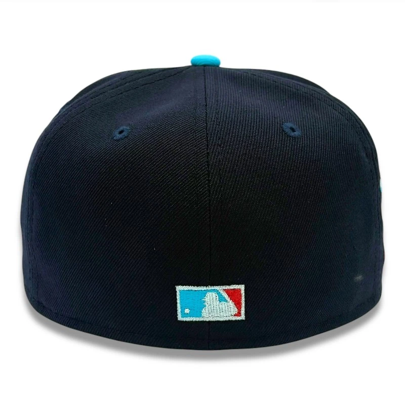 Chicago Cubs Navy and Blue 1990 ASG Patch Gray UV New Era 59FIFTY Fitted Hat