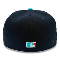 Chicago Cubs Navy and Blue 1990 ASG Patch Gray UV New Era 59FIFTY Fitted Hat