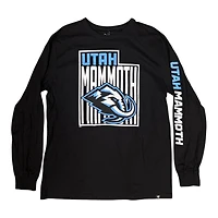 Utah Mammoth Black State of with Long Sleeve Fanatics T-Shirt