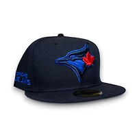 Toronto Blue Jays Leon the Lab City Connect Grey UV New Era 59FIFTY Fitted Hat