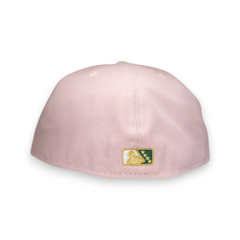 Kannapolis Cannon Ballers Pink Rouge Leon the Lab Grey UV New Era 59FIFTY Fitted Hat