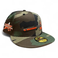 Atlanta Braves Camo 2025 All Star Game Patch Orange UV New Era 59FIFTY Fitted Hat
