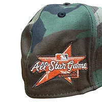Atlanta Braves Camo 2025 All Star Game Patch Orange UV New Era 59FIFTY Fitted Hat