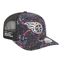 Tennessee Titans 2025 NFL Crucial Catch Trucker Mesh New Era 9SEVENTY Snapback Hat