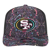 San Francisco 49ers 2025 NFL Crucial Catch Trucker Mesh New Era 9SEVENTY Snapback Hat