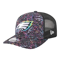 Philadelphia Eagles 2025 NFL Crucial Catch Trucker Mesh New Era 9SEVENTY Snapback Hat