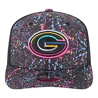 Green Bay Packers 2025 NFL Crucial Catch Trucker Mesh New Era 9SEVENTY Snapback Hat