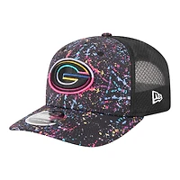 Green Bay Packers 2025 NFL Crucial Catch Trucker Mesh New Era 9SEVENTY Snapback Hat