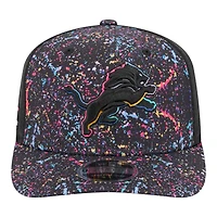 Detroit Lions 2025 NFL Crucial Catch Trucker Mesh New Era 9SEVENTY Snapback Hat