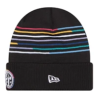 Tennessee Titans 2025 NFL Crucial Catch New Era Cuffed Knit Beanie Hat