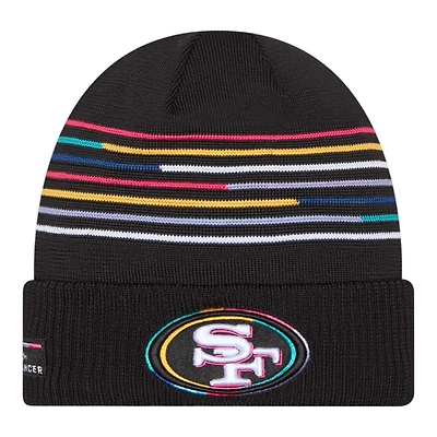 San Francisco 49ers 2025 NFL Crucial Catch New Era Cuffed Knit Beanie Hat