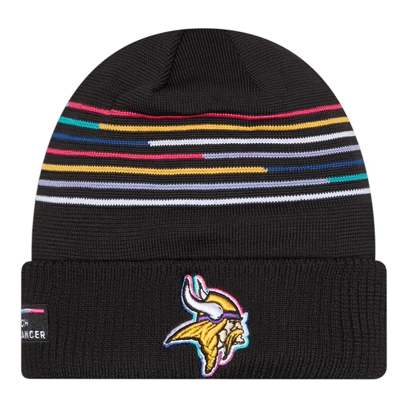 Minnesota Vikings 2025 NFL Crucial Catch New Era Cuffed Knit Beanie Hat