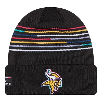 Minnesota Vikings 2025 NFL Crucial Catch New Era Cuffed Knit Beanie Hat