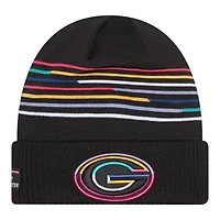 Green Bay Packers 2025 NFL Crucial Catch New Era Cuffed Knit Beanie Hat