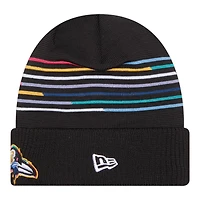 Baltimore Ravens 2025 NFL Crucial Catch New Era Cuffed Knit Beanie Hat