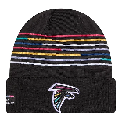 Atlanta Falcons 2025 NFL Crucial Catch New Era Cuffed Knit Beanie Hat