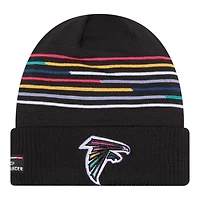 Atlanta Falcons 2025 NFL Crucial Catch New Era Cuffed Knit Beanie Hat