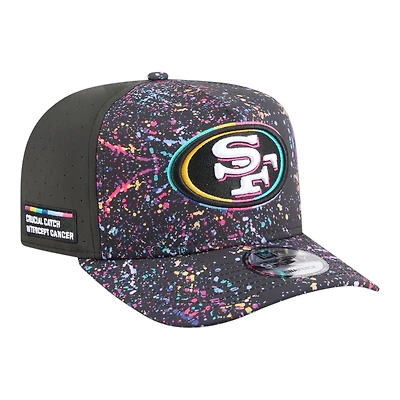 San Francisco 49ers 2025 NFL Crucial Catch New Era 9FIFTY A-Frame Snapback Hat