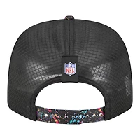 Tampa Bay Buccaneers 2025 NFL Crucial Catch Trucker Mesh New Era 9SEVENTY Snapback Hat