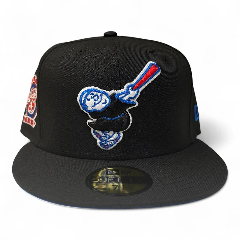 San Diego Padres Black 25 Years Patch Royal Blue UV New Era 59Fifty Fitted Hat