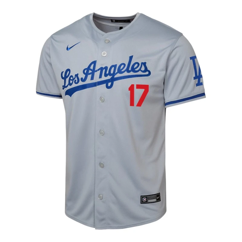 Youth Los Angeles Dodgers Shohei Ohtani Grey Away Nike Limited Jersey
