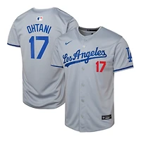 Youth Los Angeles Dodgers Shohei Ohtani Grey Away Nike Limited Jersey