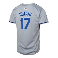 Youth Los Angeles Dodgers Shohei Ohtani Grey Away Nike Limited Jersey
