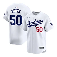 Youth Los Angeles Dodgers Mookie Betts White Home Nike Limited Jersey