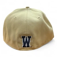 Wyoming Cowboys Vegas Gold and Graphite with UV NCAA New Era 59FIFTY Fitted Hat