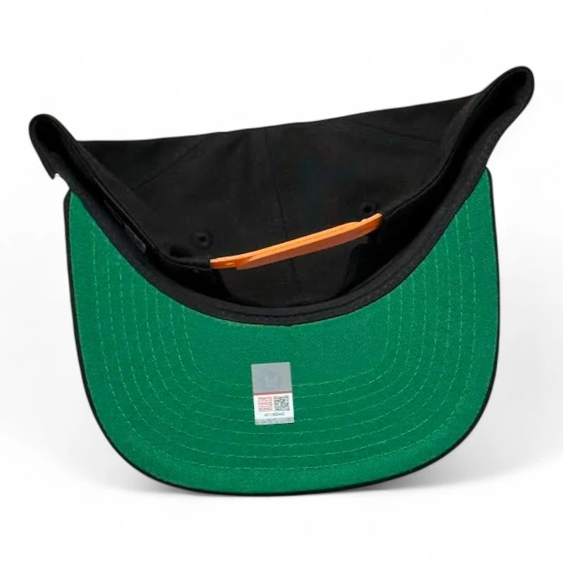 Tennesee Volunteers Black and Orange VOLS New Era Golfer Snapback Hat