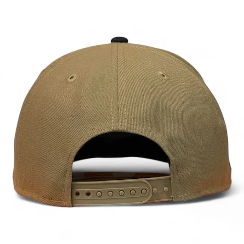 Tennessee Volunteers Khaki and Navy 75 Years Neyland Stadium Patch New Era 9FIFTY A-Frame Snapback Hat