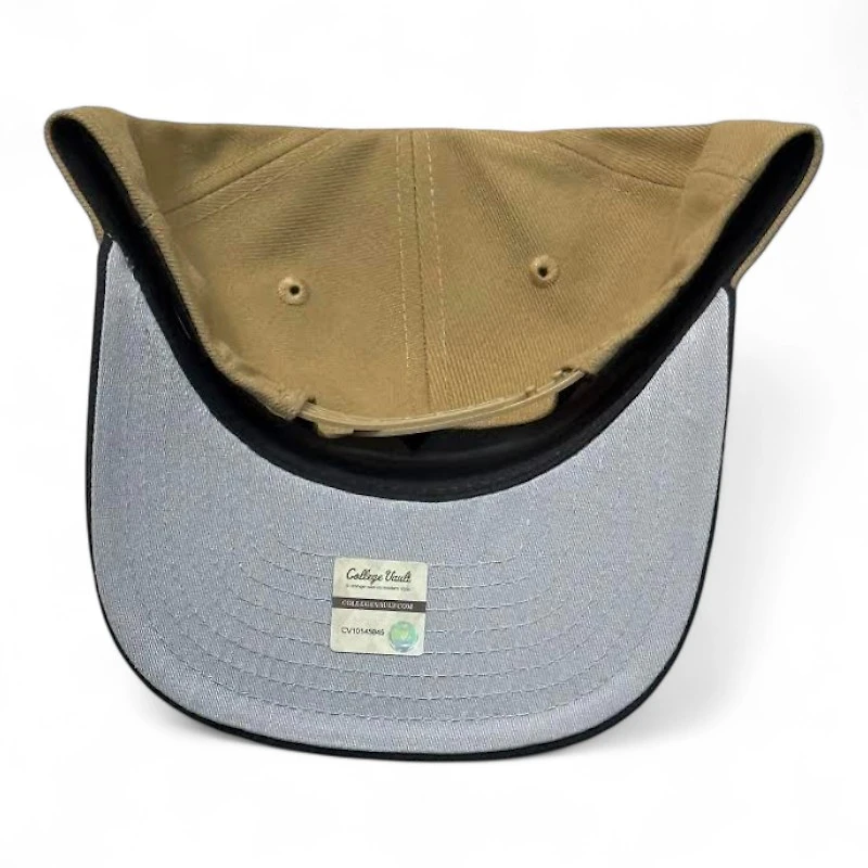 Tennessee Volunteers Khaki and Navy 75 Years Neyland Stadium Patch New Era 9FIFTY A-Frame Snapback Hat