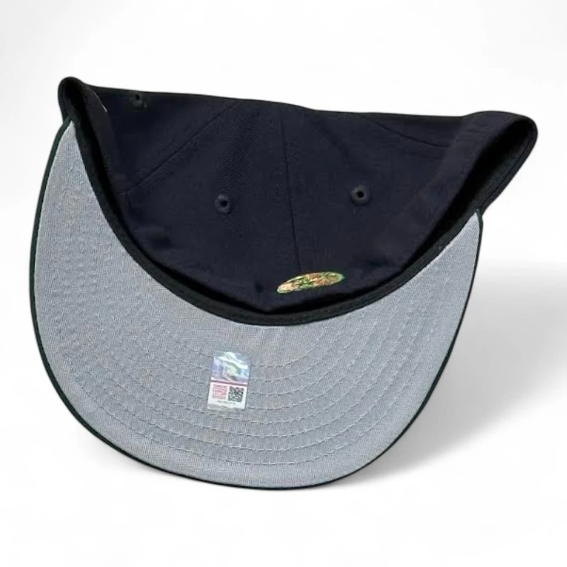 Tennessee Volunteers Navy and Green 75th Years Patch NCAA New Era 59FIFTY Fitted Hat