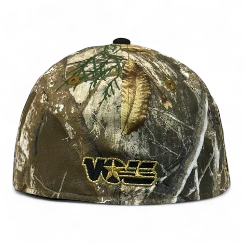 Tennessee Volunteers Realtree and Black 75th Years Patch NCAA New Era 59FIFTY Fitted Hat