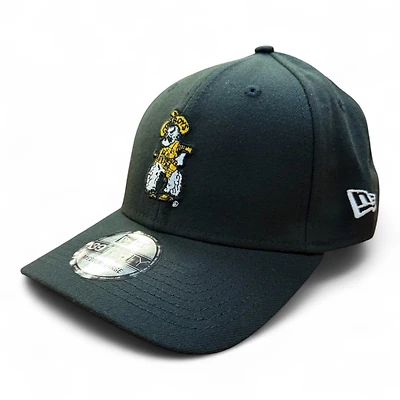 Wyoming Cowboys Black 307 New Era 39THIRTY Flex Hat