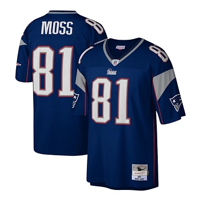 New England Patriots Randy Moss Navy 2007 Mitchell & Ness Legacy NFL Jersey