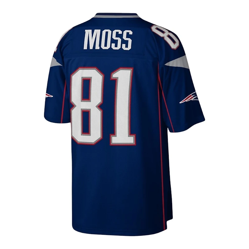 New England Patriots Randy Moss Navy 2007 Mitchell & Ness Legacy NFL Jersey