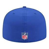 Seattle Seahawks Royal Blue Throwback 2025 NFL Sideline New Era 59FIFTY Fitted Hat