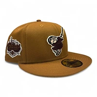 San Diego Padres Toasted Peanut Historic 1969 Patch Tan UV New Era 59Fifty Fitted Hat
