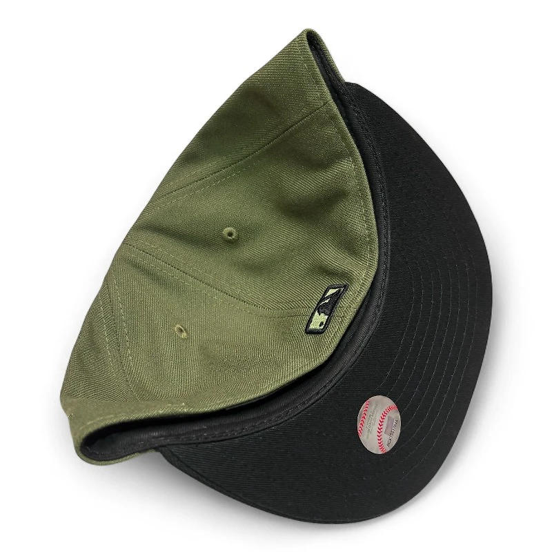 San Diego Padres Olive and Black with UV New Era 59Fifty Fitted Hat