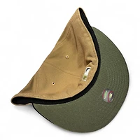 San Diego Padres Brown and Black 2Tone Friar Patch Olive UV New Era 59Fifty Fitted Hat
