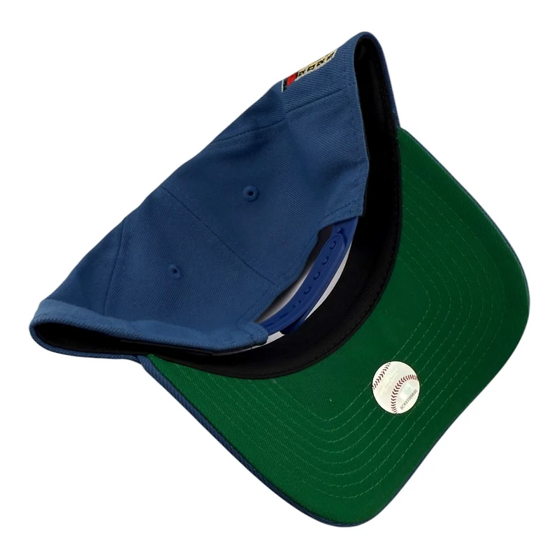 Los Angeles Dodgers Indigo Tokyo Series Pink Blossom New Era A-Frame 9FORTY Snapback Hat