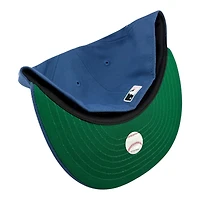 Los Angeles Dodgers Indigo Tokyo Series Pink Blossom Green UV New Era 59FIFTY Fitted Hat