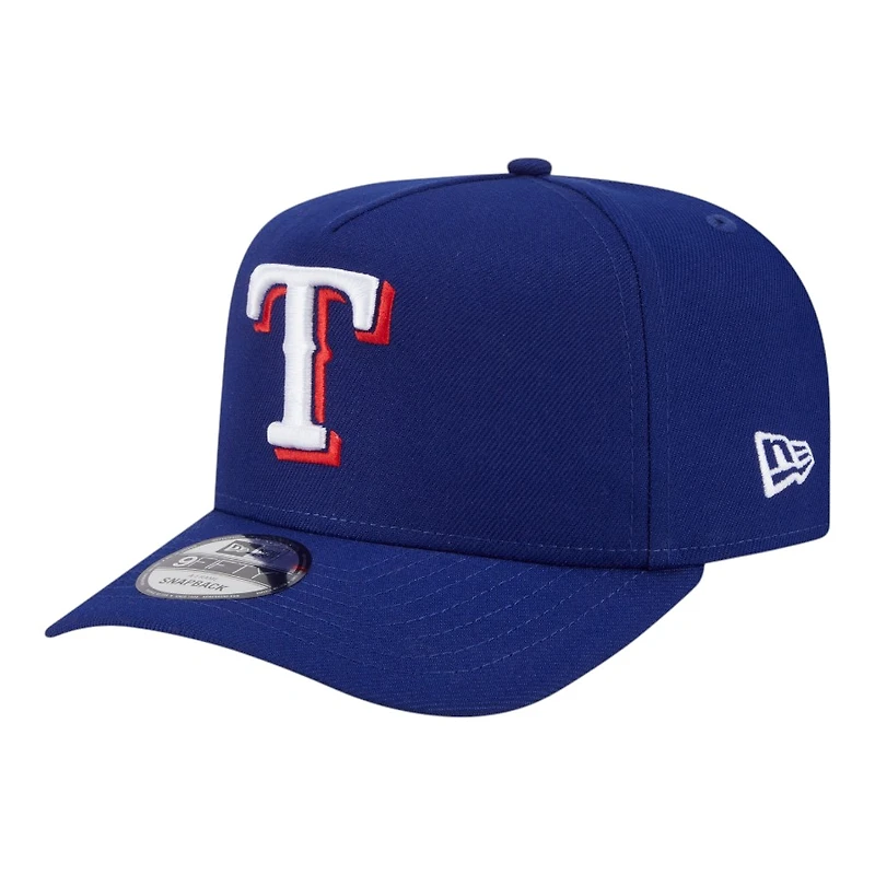 Texas Rangers Royal Blue 2010 World Series Patch New Era 9FIFTY A-Frame Snapback Hat