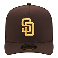San Diego Padres Brown 1998 World Series Patch New Era 9FIFTY A-Frame Snapback Hat