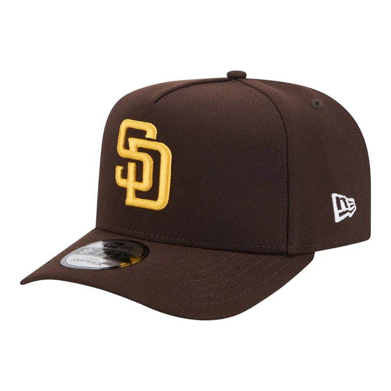 San Diego Padres Brown 1998 World Series Patch New Era 9FIFTY A-Frame Snapback Hat