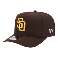 San Diego Padres Brown 1998 World Series Patch New Era 9FIFTY A-Frame Snapback Hat