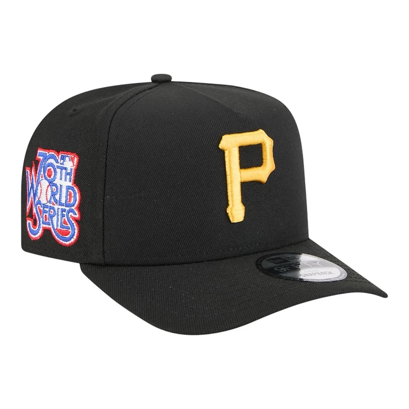 Pittsburgh Pirates Black 76th World Series Patch New Era 9FIFTY A-Frame Snapback Hat