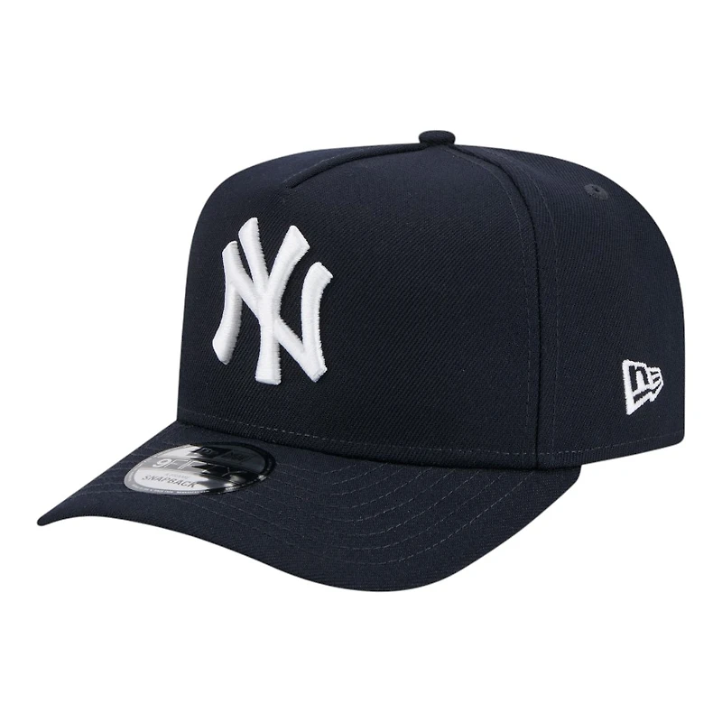 New York Yankees Navy 2000 World Series Patch New Era 9FIFTY A-Frame Snapback Hat